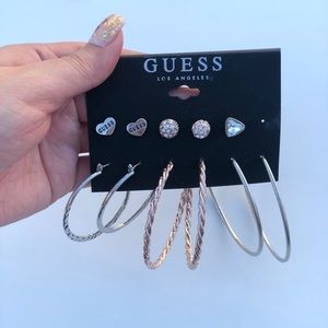 Guess earring set